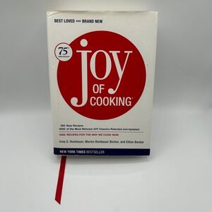 Joy of Cooking 75th Anniversary Edition Hardcover Cookbook 2006 Illustrated